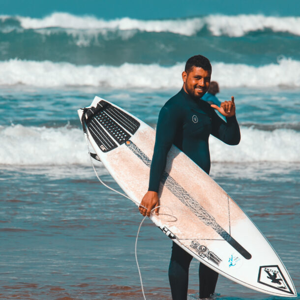 surfing morocco